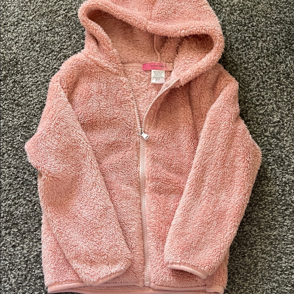 Cat & Jack Soft Pink Zip-Up Hoodie. Brand new, no tags